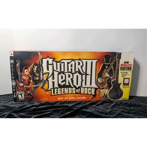Guitar Hero III Legends of Rock  Game and Guitar Bundle PlayStation 3 PS3